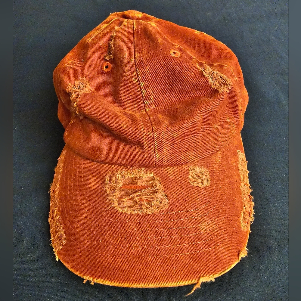 Urban Outfitters Distressed Red Hat